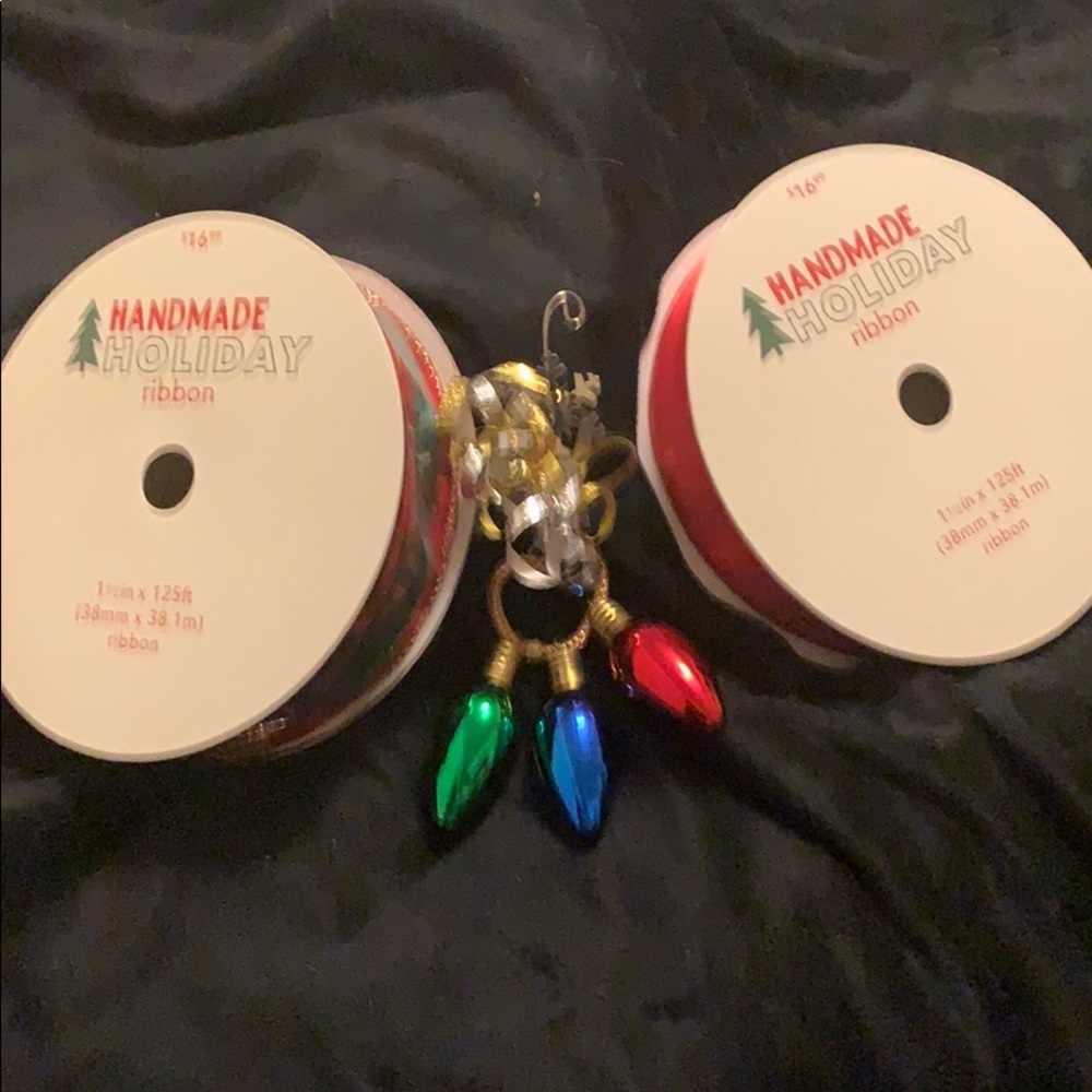 WIRE EDGE INDOOR DECORATION RIBBON 🎀